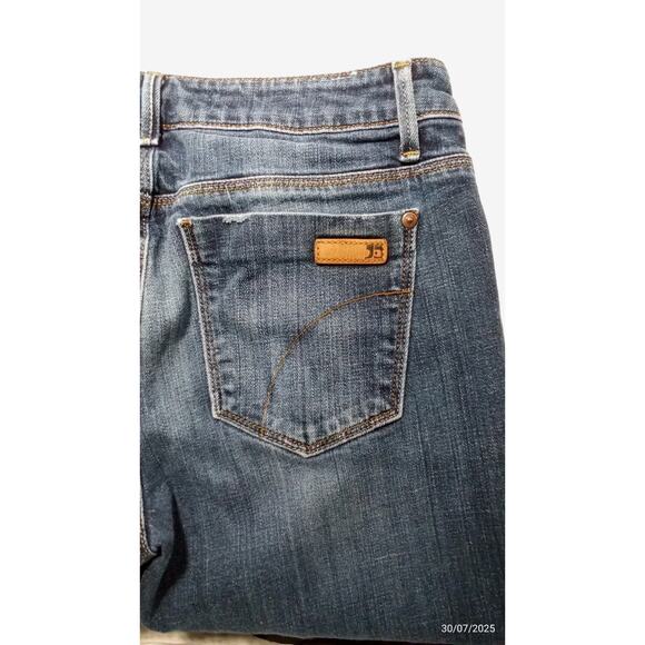 Joes Jeans Boot Cut Distressed Medium Blue Excellent Condition 28" Waist - Picture 4 of 6